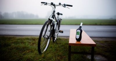 Rowerzysta miał 0,8 promila. Dostał 2500 zł mandatu